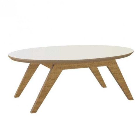 Mesa de Centro Oval em MDF TB34 Dalla Costa