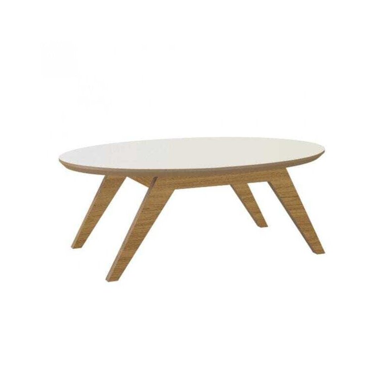 Mesa de Centro Oval em MDF TB34 Dalla Costa