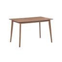 Ver imagem 6 de Mesa De Jantar Retangular Tampo MDF Com Vidro 8mm 120x75cm Marrom Finlândia Rivatti