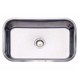 Cuba de Embutir para Cozinha Tramontina Retangular 47 BL Válvula de 3.1/2 - 1