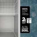 Ver imagem 4 de Freezer Expositor Horizontal EOS 230L Dupla Ação Eeh300 110V