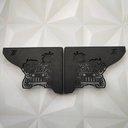 Ver imagem 4 de Mão Francesa Decorativa Preta 20cm Menino Safári Aço para Prateleira Zarg