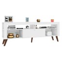 Ver imagem 2 de Rack Retrô para Tv até 60" 1,80m Toronto Ra1800 Art In Móveis - Branco