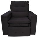 Ver imagem 3 de Poltrona do Papai Retrátil Reclinável Conforto Corino Marrom