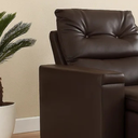 Ver imagem 6 de Poltrona do Papai Retrátil Reclinável Conforto Corino Marrom