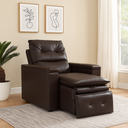 Ver imagem 1 de Poltrona do Papai Retrátil Reclinável Conforto Corino Marrom