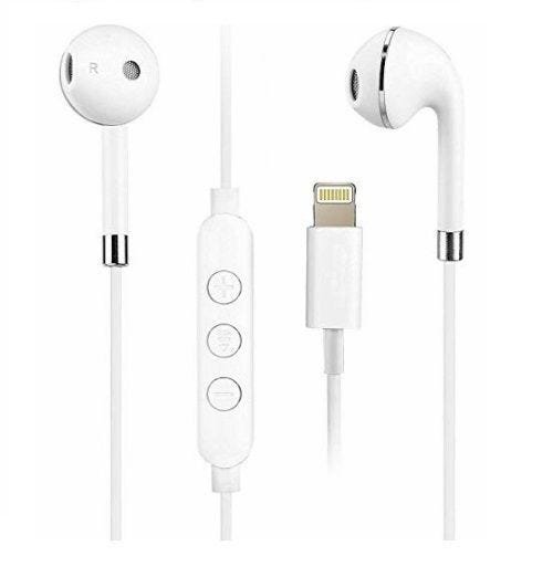 Fone de Ouvido para Iphone 6 7 8 e x com Microfone e Acessorios Alta  Qualidade Fancy Branco | MadeiraMadeira