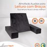 Almofada Encosto Apoio Lombar Braços para Leitura Triangulo - 5