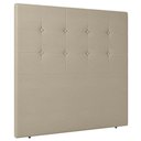 Ver imagem 1 de Cabeceira Cama Box Solteiro Luana 90cm Sintético Bege - Abmaza