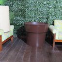 Ver imagem 1 de Kit 2 Vasos Plantas Frutífera hortaliças 60x70 Ibiza Polietileno BGPLASTICOS V960 MARROM MADEIRA 015