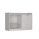 Ver imagem 1 de Balcão para Forno e Microondas 2 Portas Nova Mobile Branco