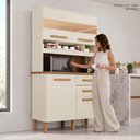 Ver imagem 5 de Armário de Cozinha com Reflecta 4 Portas 2 Gavetas Isis