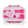 Pote P/ Lanche de 2 Andares Infantil 400ml Jacki Design Piccolino Pink - 2
