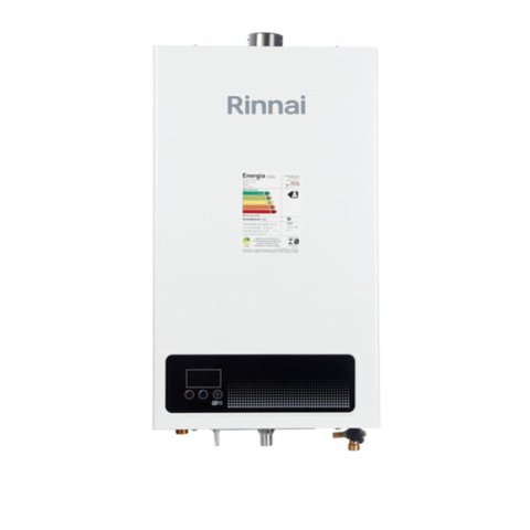 Aquecedor de Água a Gás Rinnai E15 Feh 15 Litros Bivolt Digital Branco - Gn (gás Natural)