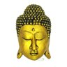 Máscara Artesanal Buda para Pendurar (20cm) Relaxar e Meditar - 1