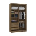 Ver imagem 2 de Guarda Roupa Modulado 2 Portas de Correr 134cm Veneza Luciane Móveis