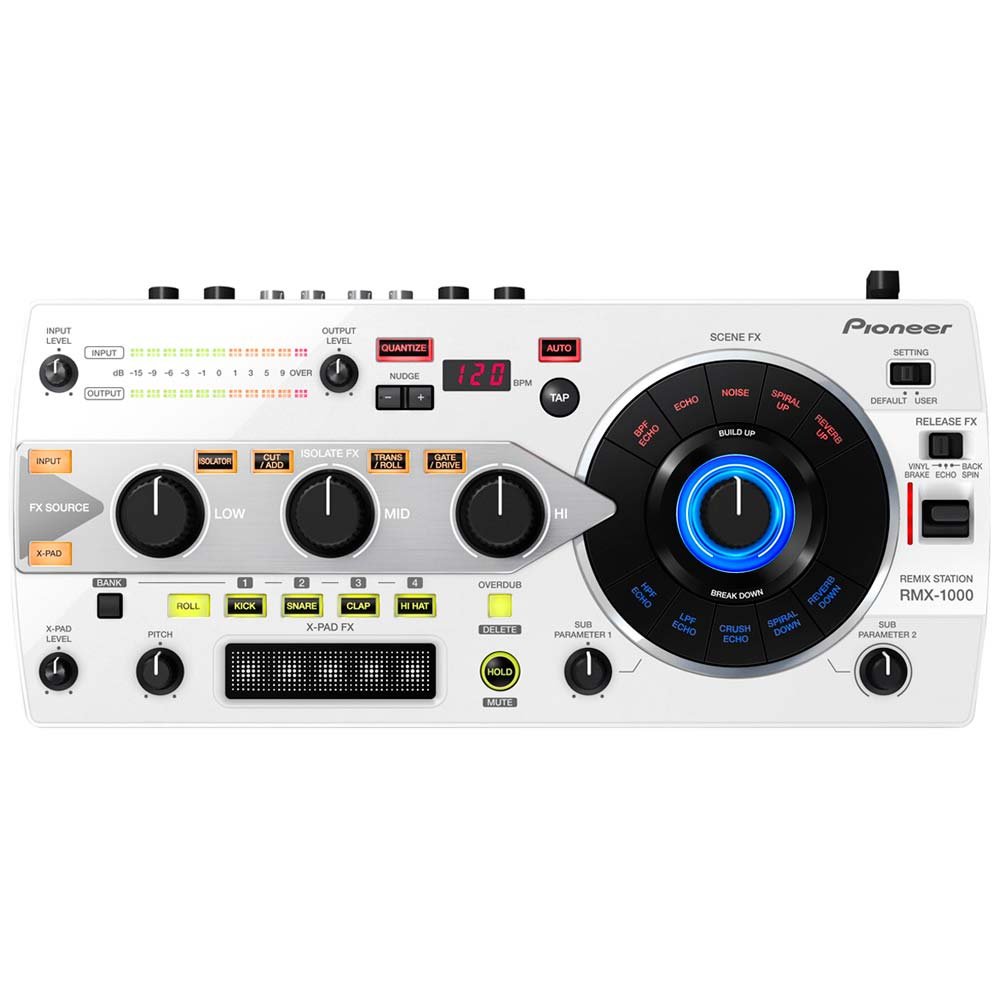 Controladora DJ Digital RMX1000 Branca - Pioneer RMX-1000-W