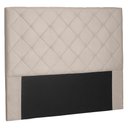 Ver imagem 1 de Cabeceira Estofada Cama Box Casal Tânia 140cm Suede Bege - Desk Design