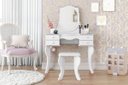 Ver imagem 1 de Penteadeira Princesa Branco