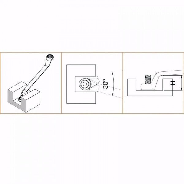 Chave Estrela 24x26mm Tramontina PRO - 3