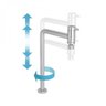 Torneira para Cozinha de Mesa Bica 90 Graus Link 1169.C.LNK Deca - 2