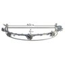 Lindo Dossel de Metal com Flores Artesanais Provençal para Quarto de Bebê - 2