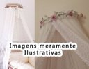 Ver imagem 3 de Dossel de Flores de Ferro Artesanal para Quarto Infantil Moderno