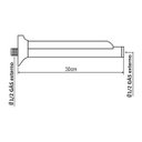 Ver imagem 2 de Super Cano para Duchas e Chuveiros Branco Fame