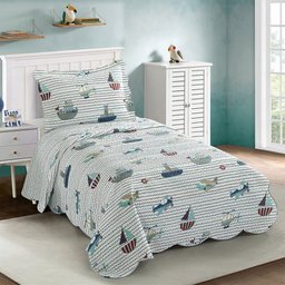 Colcha Infantil Evolution Patchwork 160X230 Camesa - 1