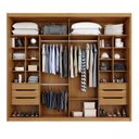 Ver imagem 4 de Guarda Roupa de Casal Atraente 2 Portas de Correr Cinamomo Zanzini