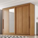 Ver imagem 3 de Guarda Roupa de Casal Atraente 2 Portas de Correr Cinamomo Zanzini