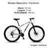 Bicicleta Aro 29 com Câmbio Traseiro Shimano Emotion Preto/vermelho/laranja - 3
