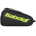 Ver imagem 2 de Raqueteira Babolat Carlitos Junior X3 Preto/verde