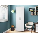 Ver imagem 2 de Livreiro Office com Portas Grandes Branco Tx - Móveis Leão
