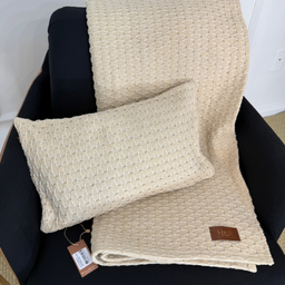 Capa para Almofada 45 X 45cm Atenas Bege - 9