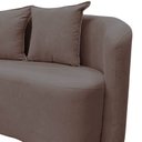 Ver mais imagens de Sofá Decorativo Montreal 180cm Orgânico Suede Capuccino