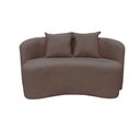 Ver imagem 3 de Sofá Decorativo Montreal 180cm Orgânico Suede Capuccino