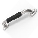 Ver imagem 1 de Barra de Apoio 30cm Inox Superficie Antiderrapante Idoso Cadeirante Gestante Criança Casa Banheiro B