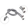 Engate Rabicho Monocomando Misturador 80cm Kit 8 Unidades Par Flexivel Mangueira Agua Quente Fria Ba - 8