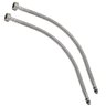 Engate Rabicho Monocomando Misturador 80cm Kit 8 Unidades Par Flexivel Mangueira Agua Quente Fria Ba - 9