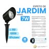 Espeto de Jardim Led 7w Luminatti Ip65 6500k Luz Fria Externo Ip65 - 2
