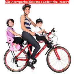 Cadeirinha Dianteira Baby Bike Kalf PRETA - 4