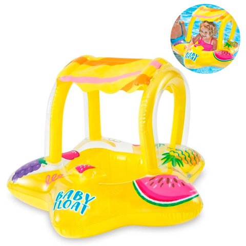 BOIA FRALDA PARA BEBE COM COBERTURA 81CM X 79CM INTEX 56573