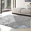 Ver imagem 3 de Tapete Luxo Macio 200x250cm Cinza Casa Dona