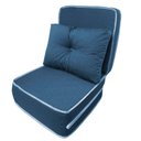 Ver imagem 5 de Puff 3 Em 1 Conforto F.A. Maringá 60X60X30Cm Azul