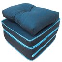 Ver imagem 6 de Puff 3 Em 1 Conforto F.A. Maringá 60X60X30Cm Azul