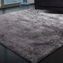 Ver imagem 2 de Tapete Social Felpudo Macio Casa Dona 150x200cm Cinza