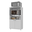 Ver imagem 3 de Armário Multiuso para Forno e Micro-Ondas 6148G Multimóveis