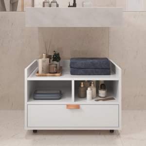 Gabinete para Banheiro Berlim:branco