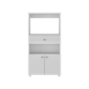 Ver imagem 6 de Balcão Multimóveis Multiuso Forno e Microondas Branco Ref. 4060g 2 Portas e 1 Gaveta